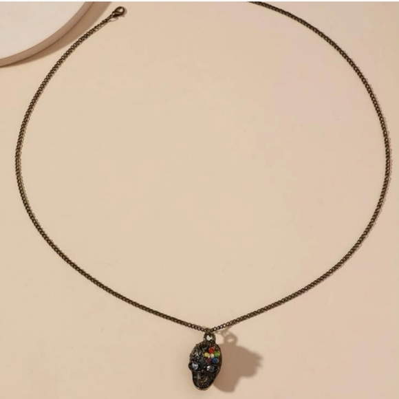 Sugar Skull Necklace - Picture 4 of 4